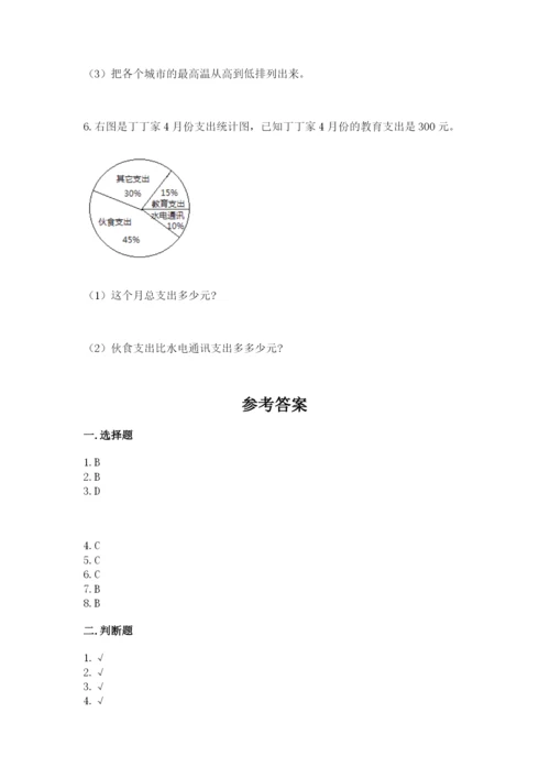 北师大版小学六年级下册数学期末检测试题（原创题）.docx