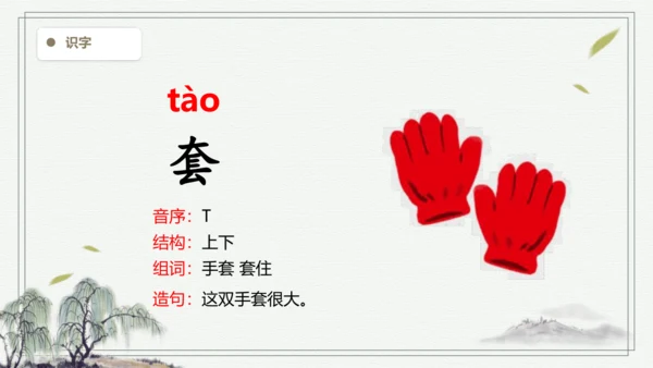 【2024秋季学材】语文二上 语文园地一 生字识记  课件