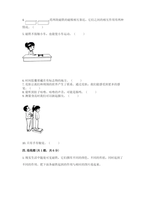 教科版小学科学二年级下册 期末测试卷【精华版】.docx