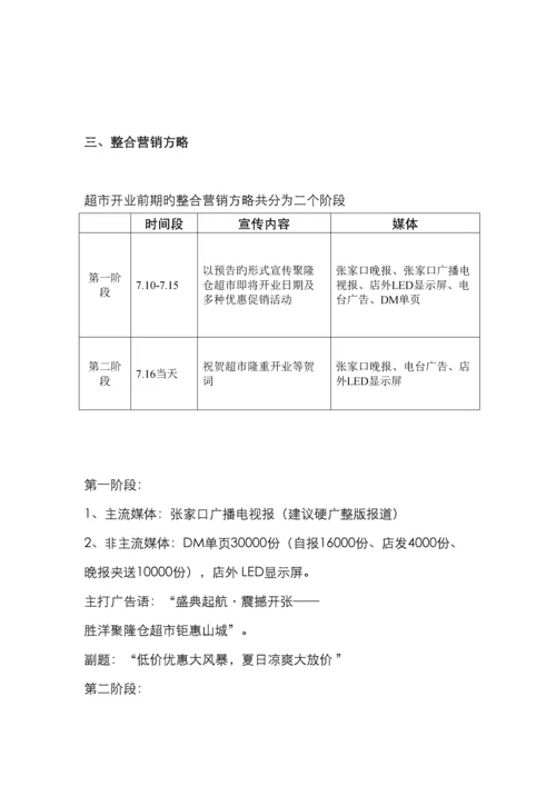 聚隆仓超市开业活动策划.docx