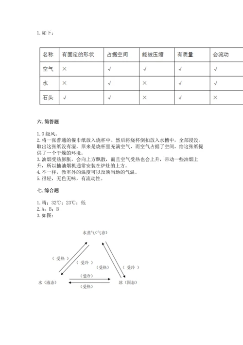 教科版三年级上册科学《期末测试卷》精品【全优】.docx