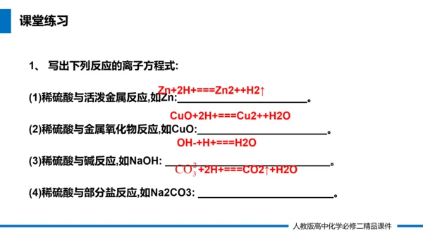 生物化学教学课件PPT模板