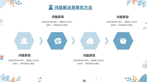 蓝色简约2024年护士年终工作总结工作计划PPT护士年终总结