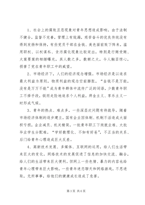 加强青年职工理想信念教育的思考 (8).docx