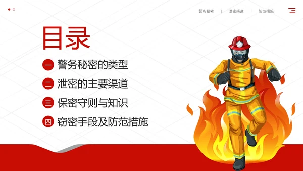 公安消防警务系统保密培训保密教育课程PPT