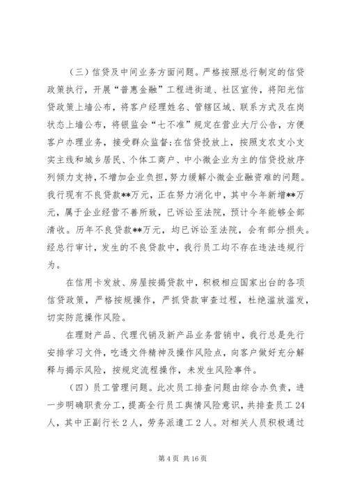 声誉风险自查报告.docx