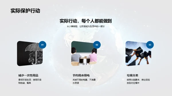 我们的行动，地球的未来