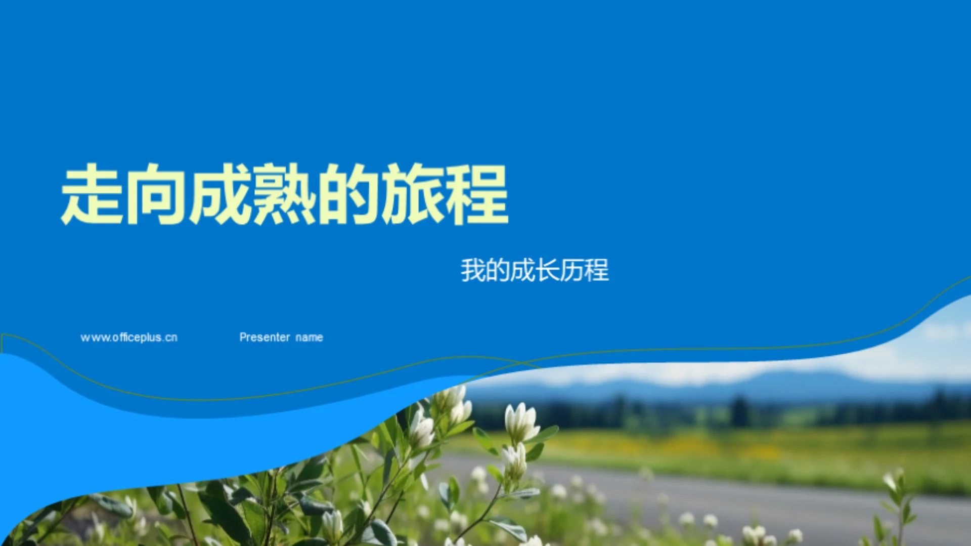 走向成熟的旅程