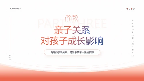 家庭教育亲子关系必修课PPT课件模板