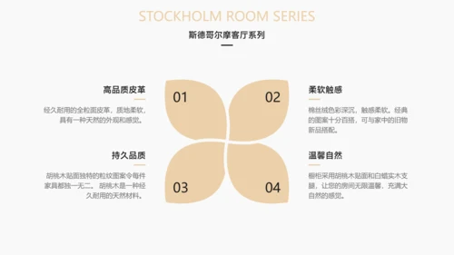 白黄简约风新品家居发布会