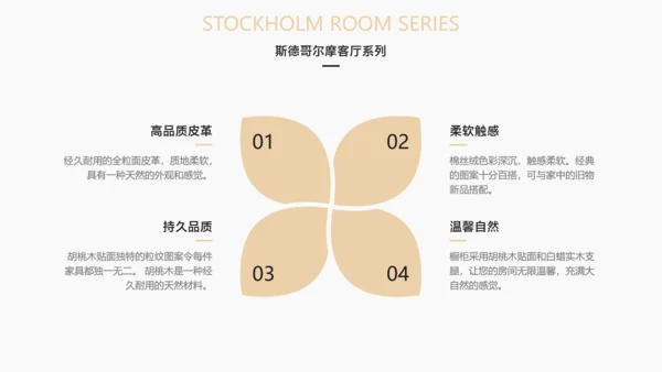 白黄简约风新品家居发布会