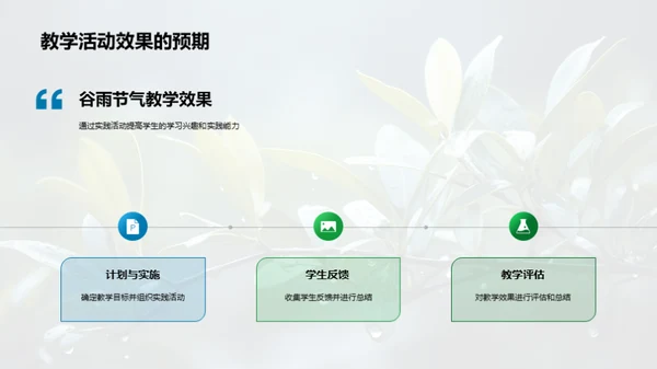 谷雨文化教学融合