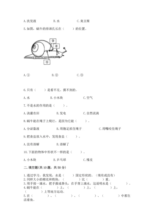 教科版一年级下册科学期末测试卷附参考答案（考试直接用）.docx