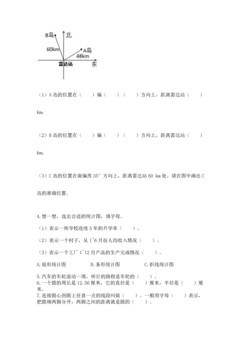 小学数学六年级上册期末测试卷（易错题）word版.docx