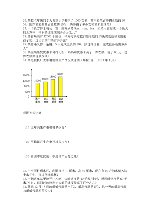 小升初数学应用题50道1套.docx