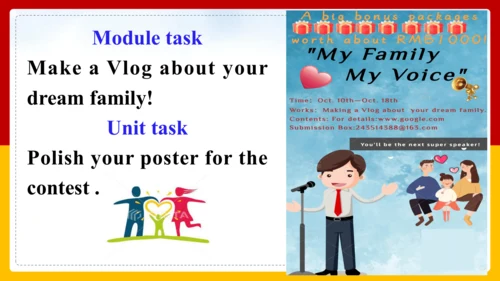 Module 2 My family Unit 4 Promotion and Assessment