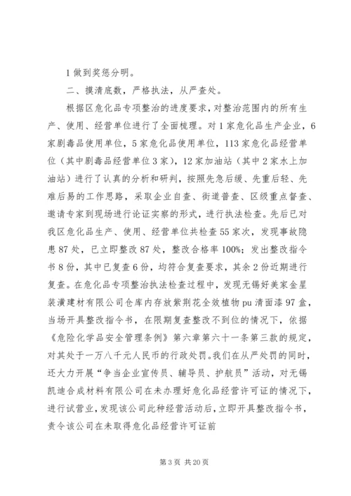 妇幼保健院危化品整治情况汇报.docx