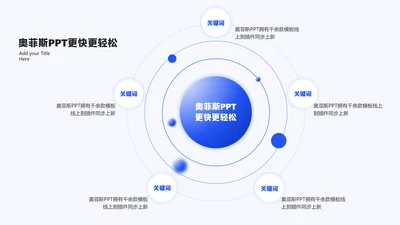 简约风总分关系5项PPT
