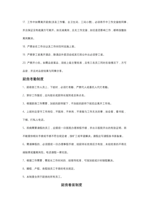 厨房管理制度.docx