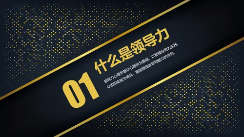 企业领导力培训大气质感PPT模板