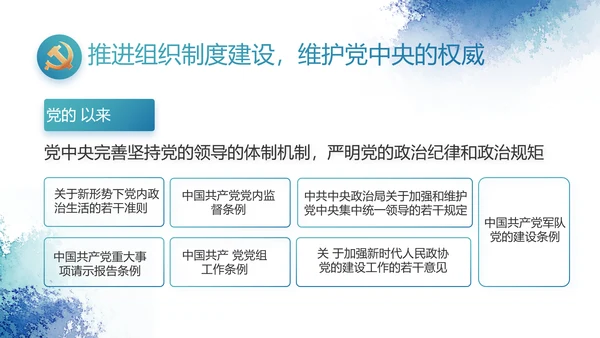 极简大气党风廉政建设工作总结PPT