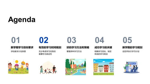 新学期学习策划报告