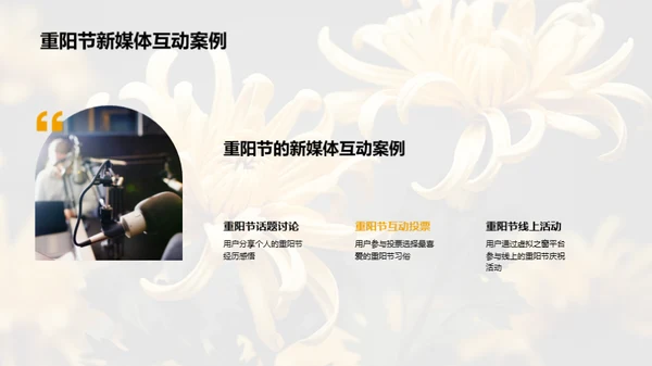 新媒体与重阳节情感共鸣