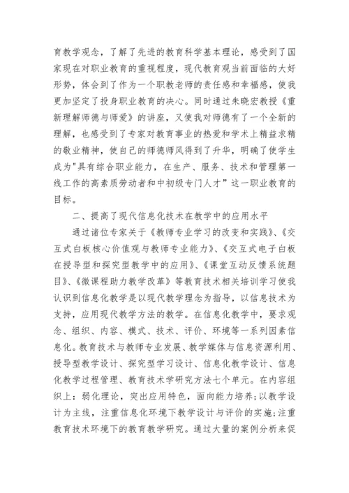 2023骨干教师学习培训心得体会.docx