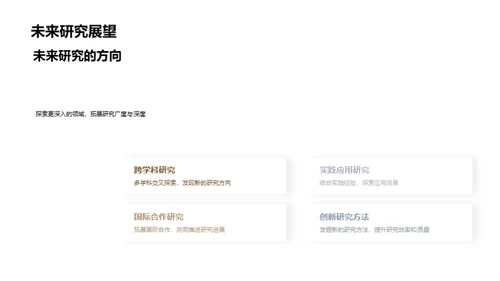 大学生涯的学术探索