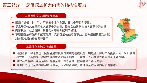 以提振消费为重点全方位扩大内需党课PPT课件