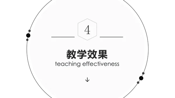 黑白简约教育教学课程设计教师说课PPT模板