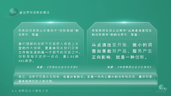 《持续创新》企业文化培训课件通用PPT模板