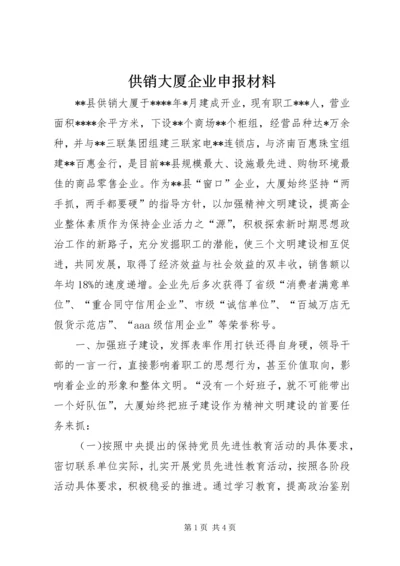 供销大厦企业申报材料 (2).docx