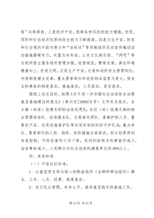龙山街道“平安创建“活动实施方案.docx