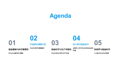 探索农业科学未来