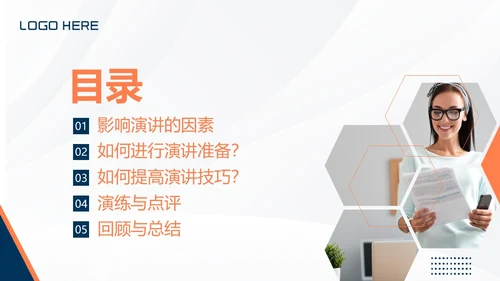 演讲技巧商务培训PPT课件
