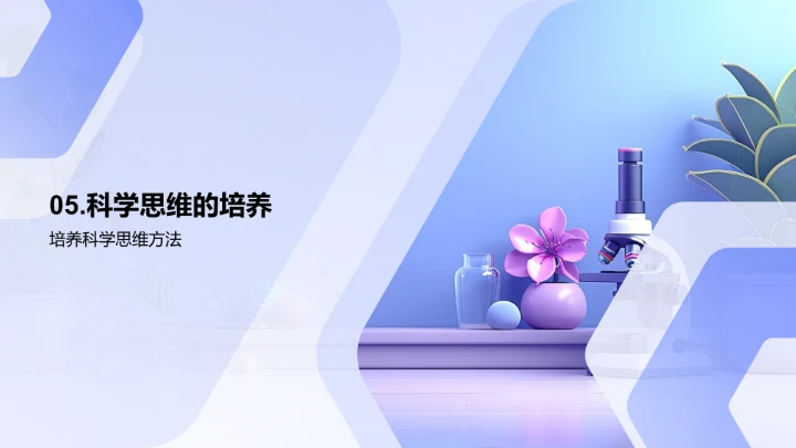 科学概念与方法PPT模板
