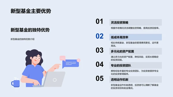 新型基金投资解读PPT模板