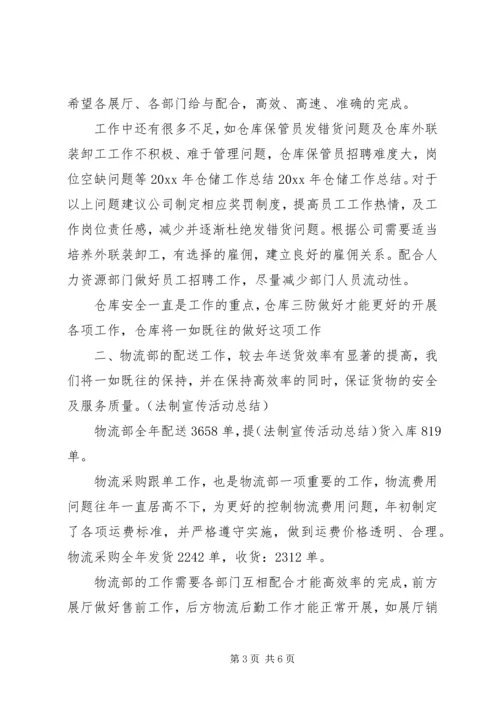 仓储部年终工作总结.docx