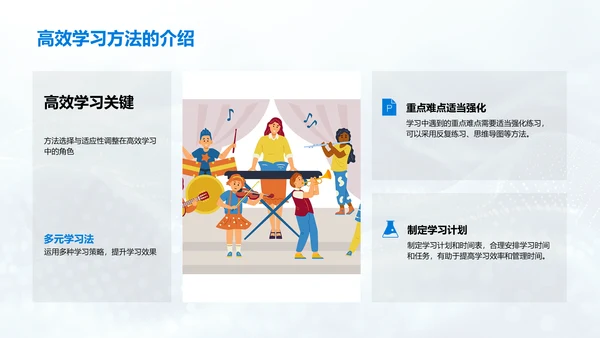 五年级学习导向PPT模板