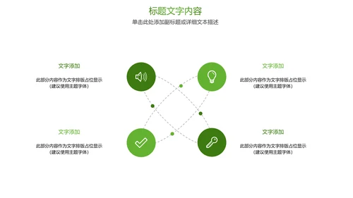 绿色唯美茶文化品茶论道PPT模板