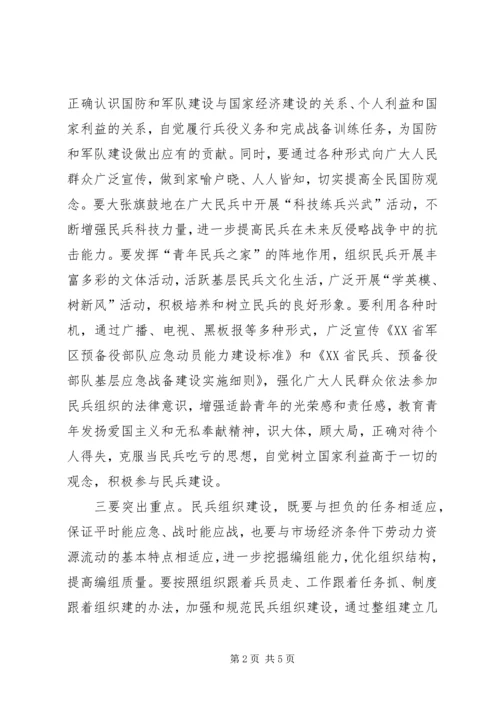 区长在民兵整组大会发言.docx