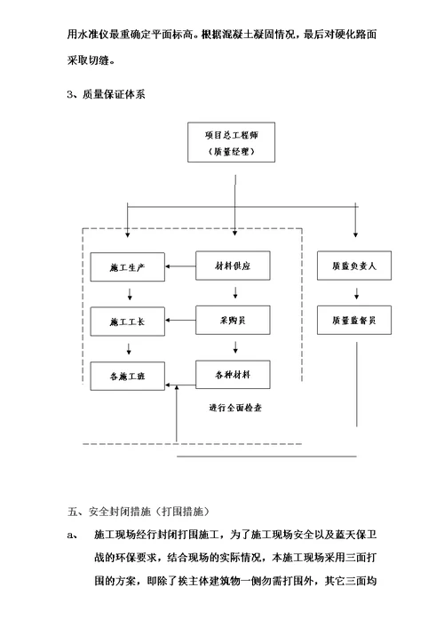 道路施工作业及交通组织方案模板