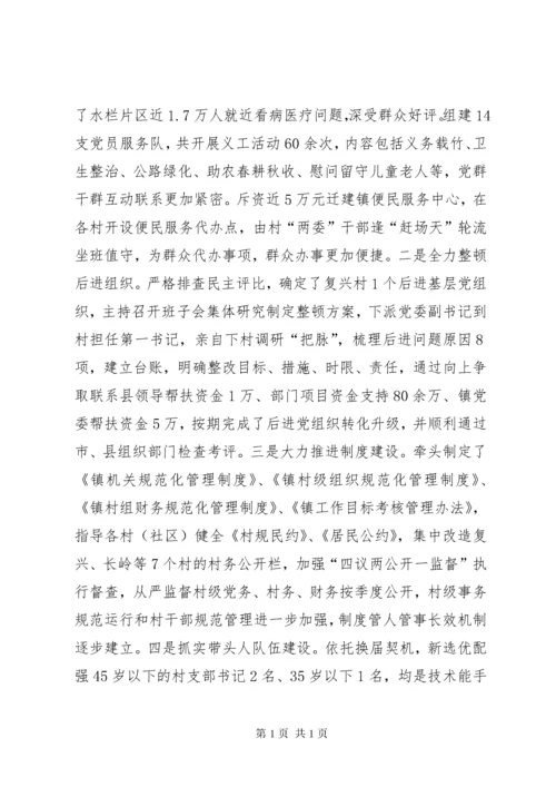 XX年党委书记党建述职报告.docx