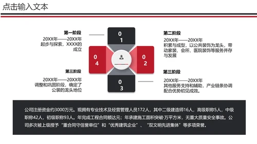城市建筑工程企业项目宣传通用PPT模板