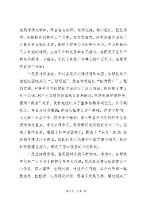 县支农帮农扶贫工作会讲话.docx