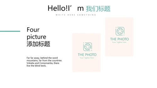 质感小清新公司产品介绍宣传通用PPT动态模板