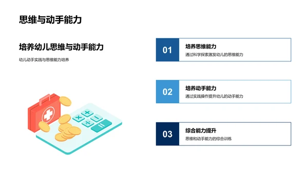 科学教学方案PPT模板