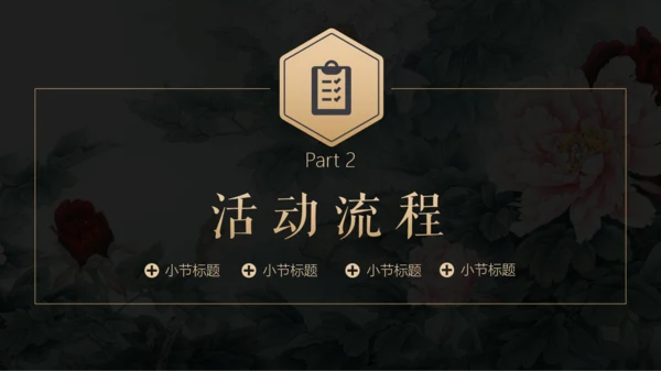 美丽事业活动策划方案PPT模板