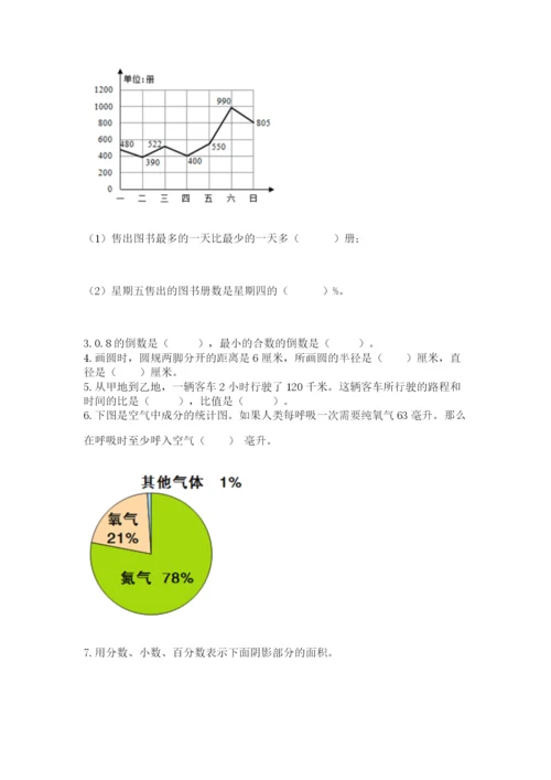 小学数学六年级上册期末考试试卷及一套完整答案.docx